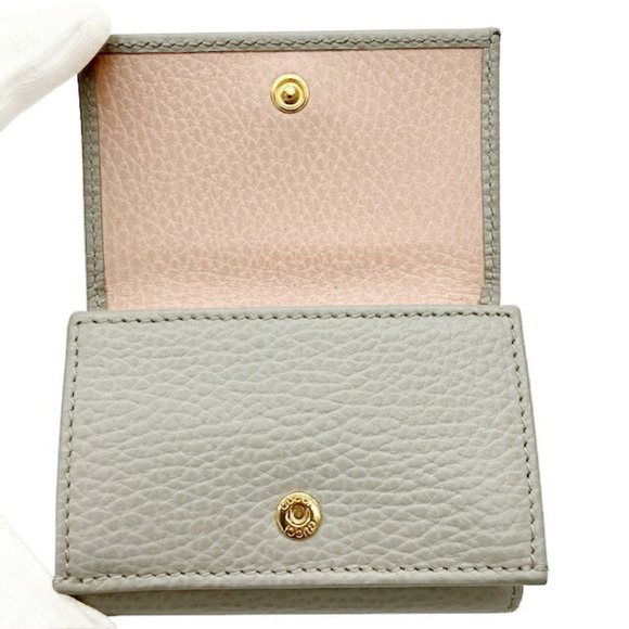 GUCCI Gray Leather Wallet - Picture 12 of 16